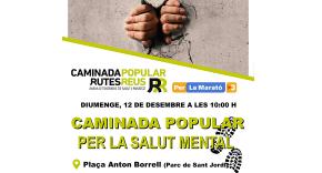 Caminada popular a Reus per la Marat de TV3, a benefici de la salut mental