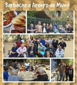 Barbacoa a Arenys de Munt dels avis de la residncia del Prat de Llobregat
